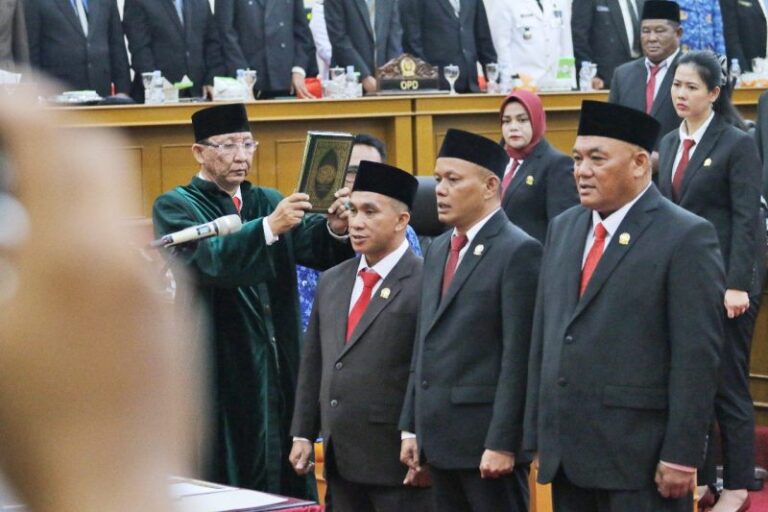 Pimpinan Definitif DPRD Bangka Barat Periode 2024-2029 Resmi Dilantik, Fokus pada Pembentukan Alat Kelengkapan Dewan