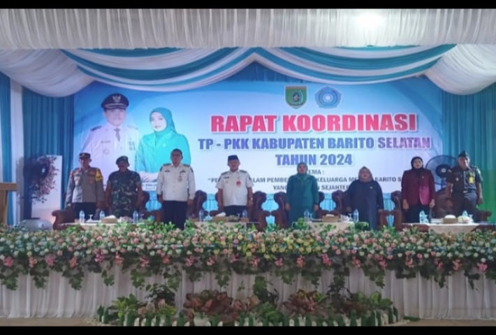 Ketua TP PKK Barito Selatan Hadiri Pelantikan Ketua Umum dan Pengurus Pusat TP PKK
