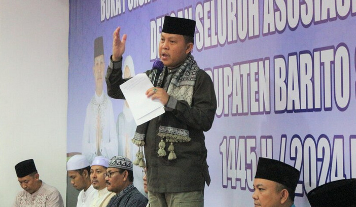 Pj Bupati Barito Selatan Gelar Buka Puasa Bersama Wartawan, Tingkatkan Kebersamaan
